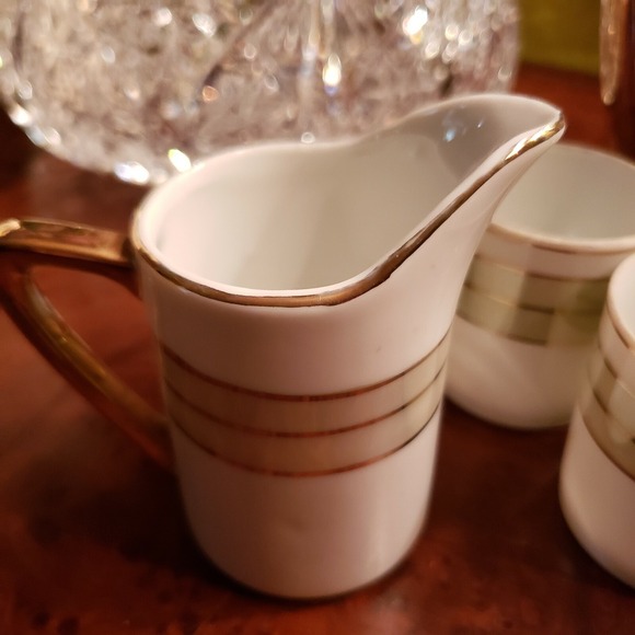 DEMITASSE ESPRESSO COFFEE POT SET 3 CUPS  CREAMER - Picture 6 of 8